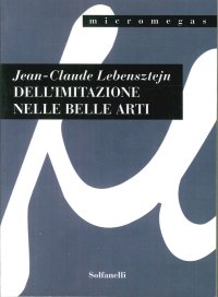 Immagine copertina libro Dell'imitazione nelle belle arti
