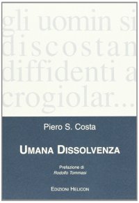 Immagine copertina libro Umana dissolvenza