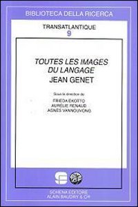 Immagine copertina libro Toutes les images du langage Jean Genet