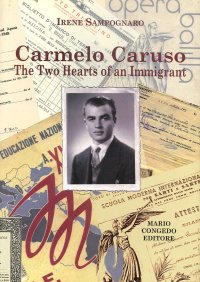 Immagine copertina libro Carmelo Caruso. The two hearts of an immigrant