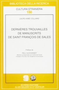 Immagine copertina libro Dernières trouvailles de manuscrits de saint François de Sales