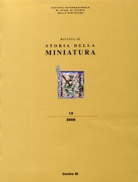 Immagine copertina libro Rivista di storia della miniatura. 12. 2008