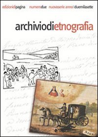 Immagine copertina libro Archivio di etnografia (2007). Vol. 2