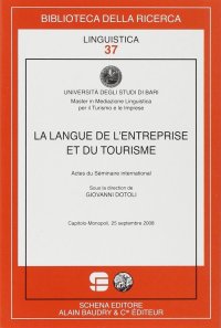 Immagine copertina libro La langue de l'entreprise et du tourisme