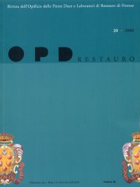 Immagine copertina libro OPD Restauro. 20. 2008. Rivista dell'Opificio delle Pietre Dure e Laboratori di Restauro di Firenze