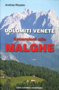 Immagine copertina libro Dolomiti venete. Escursioni alle malghe