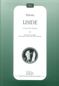 Immagine copertina libro Platone. Liside. Vol. 2