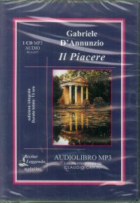 Immagine copertina libro Il piacere. Audiolibro. CD Audio formato MP3. Ediz. integrale
