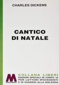 Immagine copertina libro Cantico di Natale. Ediz. per ipovedenti