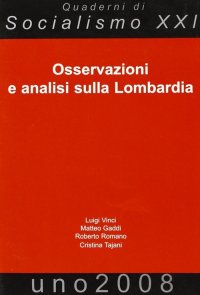 Immagine copertina libro Osservazioni e analisi sulla Lombardia