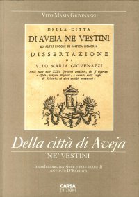 Immagine copertina libro Della città di Aveja ne' Vestini