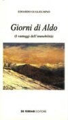 Immagine copertina libro Giorni di Aldo. I vantaggi dell'immobilità