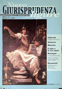 Immagine copertina libro Nuova giurisprudenza ligure