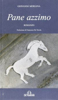 Immagine copertina libro Pane azzimo