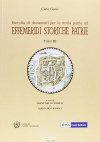 Immagine copertina libro Effemeridi storiche patrie. Vol. 3