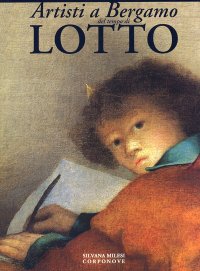 Immagine copertina libro Artisti a Bergamo del tempo di Lotto