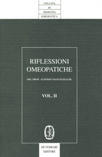 Immagine copertina libro Riflessioni omeopatiche. Vol. 2