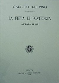 Immagine copertina libro La fiera di Pontedera nell'ottobre del 1880