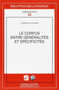 Immagine copertina libro Le corpus entre généralités et spécificités