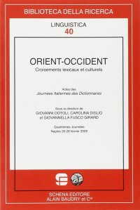 Immagine copertina libro Orient-Occident. Croisements lexicaux et culturels