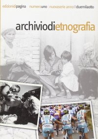 Immagine copertina libro Archivio di etnografia (2008). Vol. 1