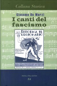 Immagine copertina libro I canti del fascismo