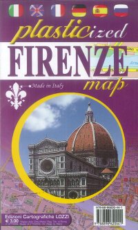 Immagine copertina libro Firenze. Plasticized map. Ediz. multilingue