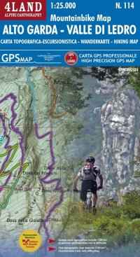 Immagine copertina libro Alto Garda, valle di Ledro. Mountainbike 2008-09