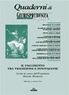 Immagine copertina libro Il fallimento tra tradizione e innovazione. Scritti in onore del presidente Antonio di Mundo