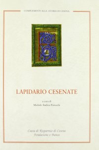 Immagine copertina libro Lapidario cesenate