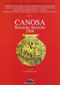 Immagine copertina libro Canosa. Ricerche storiche 2008