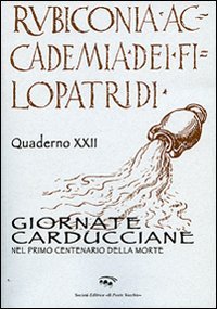 Immagine copertina libro Giornate carducciane nel primo centenario della morte
