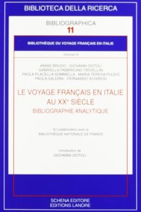 Immagine copertina libro Le voyage francais en Italie au XX° siècle