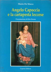 Immagine copertina libro Angelo Capoccia e la cartapesta leccese