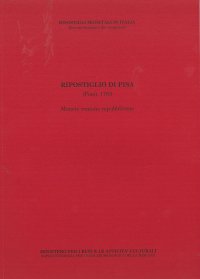 Immagine copertina libro Ripostiglio di Pisa (Pisa), 1763. Monete romane repubblicane