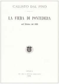 Immagine copertina libro La fiera di Pontedera. Nell'ottobre del 1980
