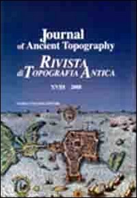Immagine copertina libro Journal of ancient topography-Rivista di topografia antica (2008). Ediz. bilingue. Vol. 18
