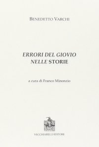 Immagine copertina libro Errori del Giovio nelle storie