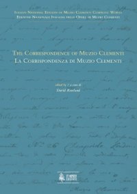 Immagine copertina libro La corrispondenza di Muzio Clementi