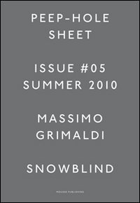 Immagine copertina libro Massimo Grimaldi. Peep-Hole Sheet. Ediz. multilingue. Vol. 5