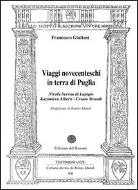 Immagine copertina libro Viaggi novecenteschi in terra di Puglia
