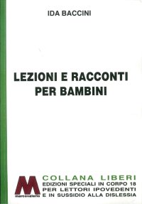 Immagine copertina libro Lezioni e racconti per i bambini. Ediz. per ipovedenti