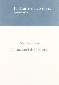 Immagine copertina libro I finanziatori del fascismo
