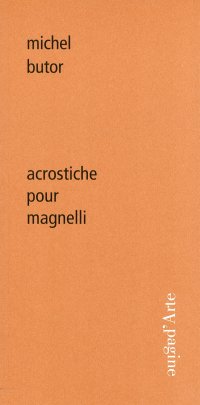 Immagine copertina libro Acrostiche pour Magnelli