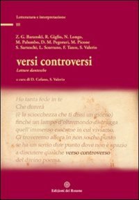 Immagine copertina libro Versi controversi. Letture dantesche