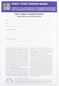 Immagine copertina libro Esdm cheklist. Intervento precoce per autismo
