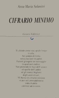 Immagine copertina libro Cifrario minimo