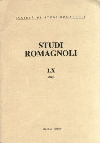 Immagine copertina libro Studi romagnoli LX. (2009)