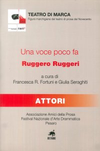 Immagine copertina libro Una voce poco fa, Ruggero Ruggeri