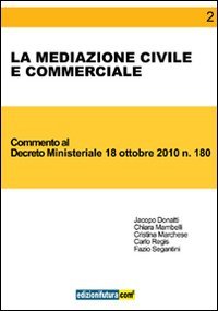 Immagine copertina libro La mediazione civile e commerciale. Commento al Decreto ministeriale 18 ottobre 2010, n. 180